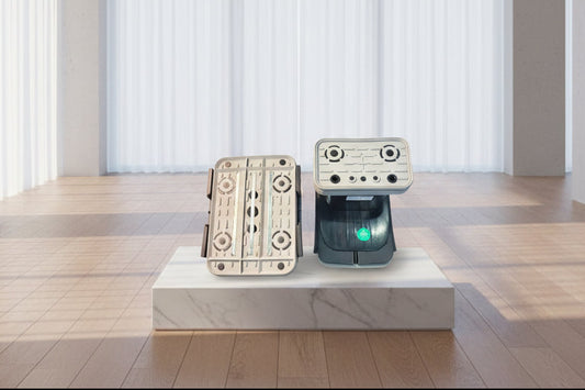 CNC-Rubber Block for circuit system 125*75-100mm Height (Homag)