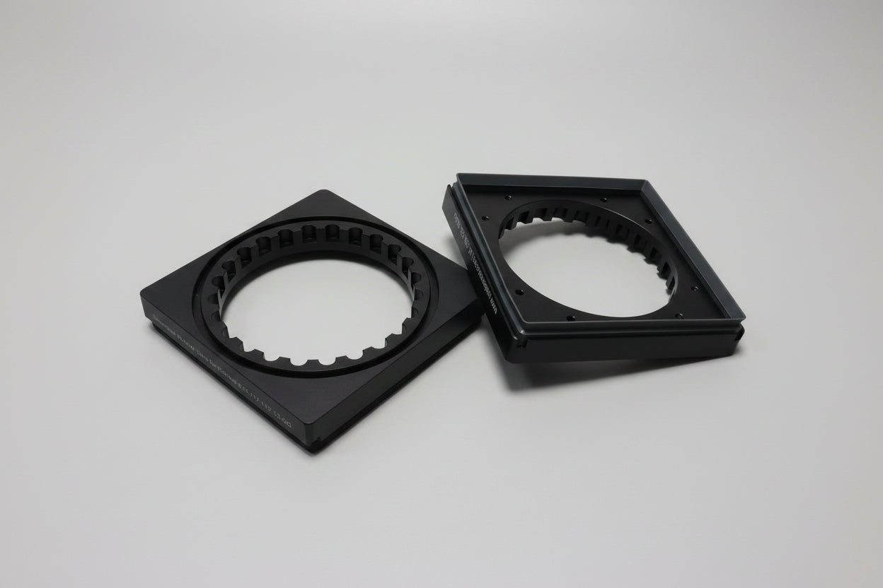 CNC-Universal Base for matrix flat table 130*130*16mm - Rotating 360 degree