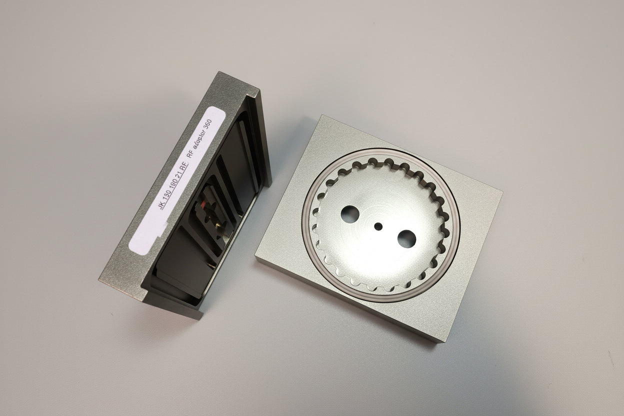 CNC-Universal Base for circuit system 130*160-21mm Height (Rotating/Aluminium)