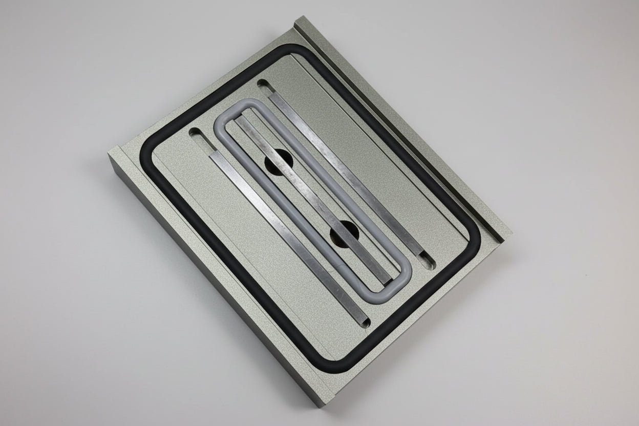 CNC-Universal Base for circuit system 130*160-21mm Height (Rotating/Aluminium)
