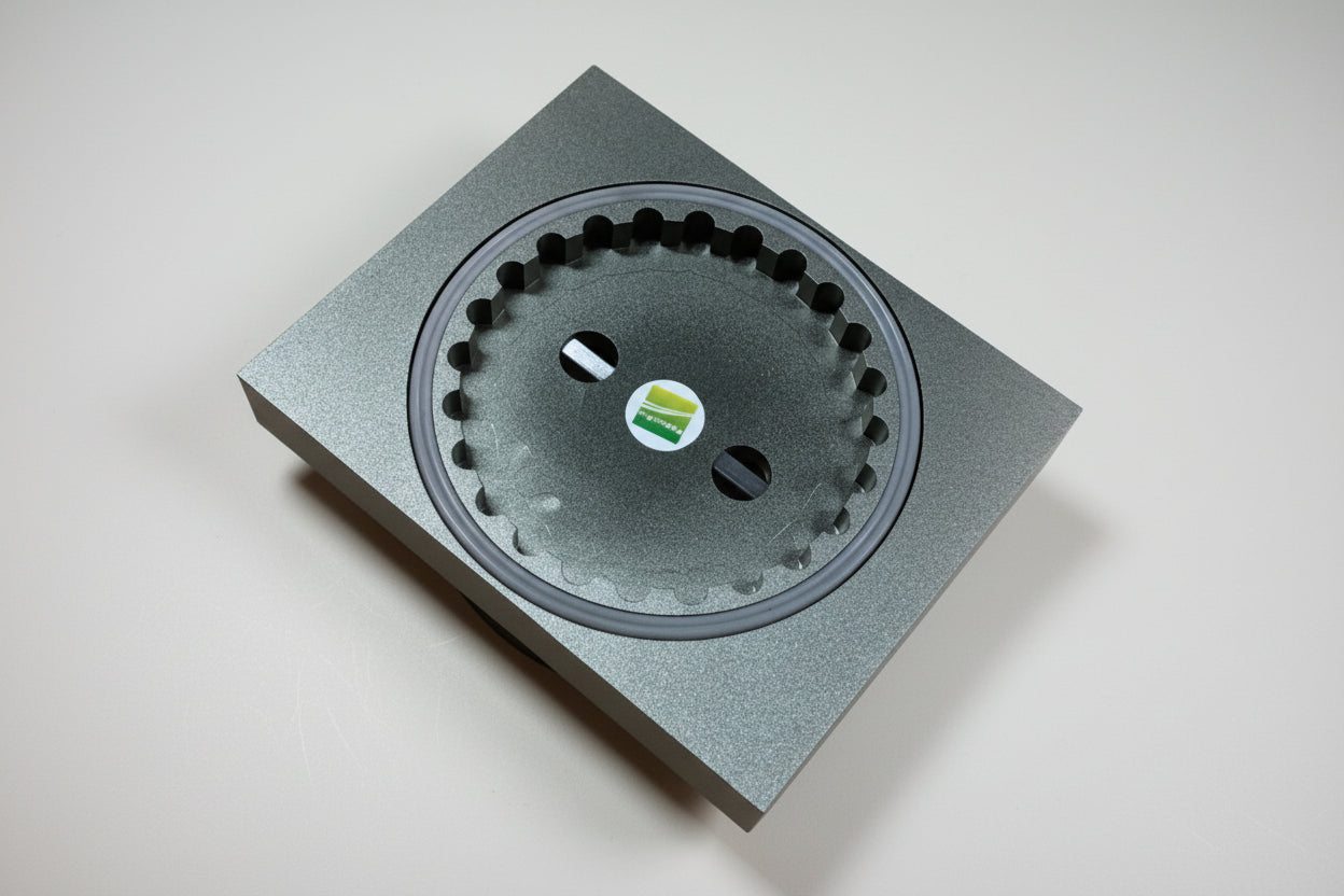CNC-Universal Base for circuit system 130*160-21mm Height (Rotating/Aluminium)