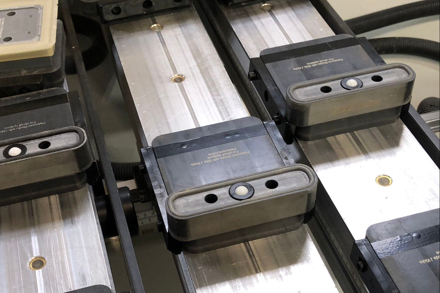 CNC Suction Blocks for circuit systems 132*35 - 50mm height (fixed)