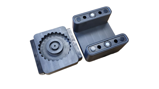 CNC Dual Suction Pad for circuit system 132*35/35 -100mm Height(Rotating)
