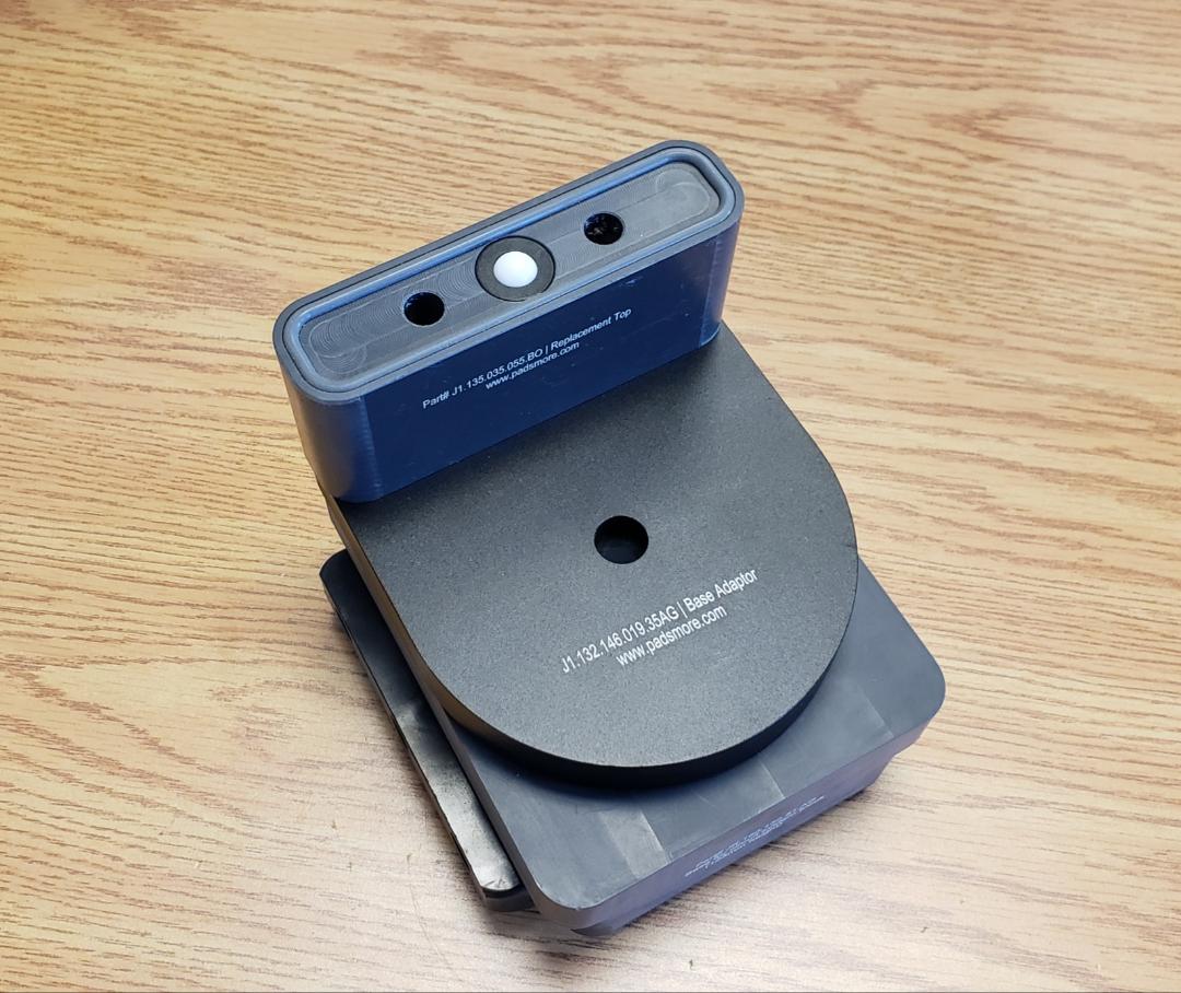 CNC-Suction Blocks for circuit systems 125*35 - 125mm height (Rotating)