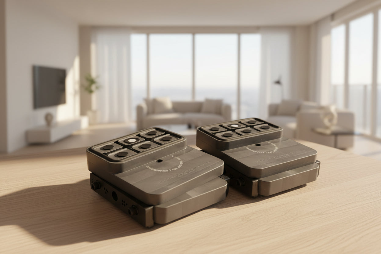 CNC Suction Blocks for circuit systems 132*75 - 50mm height (Rotating)
