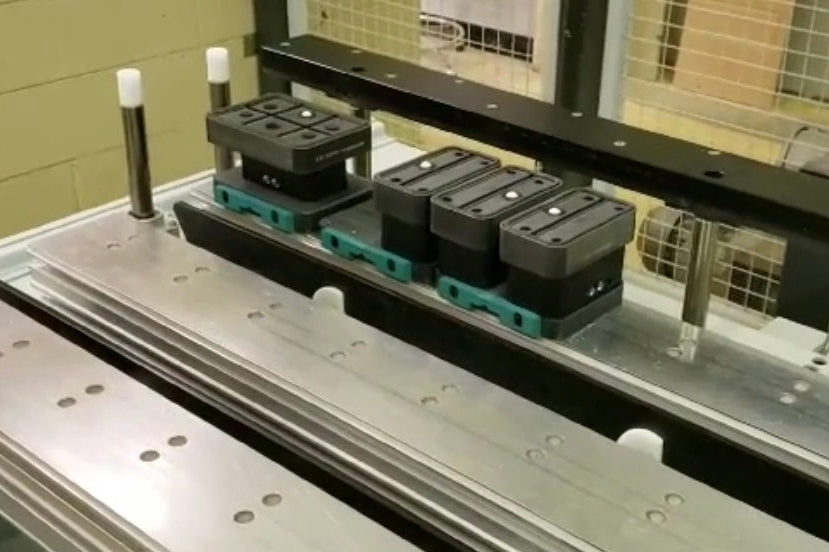 CNC-Halfsize Block for circuit system 132*75-100mm Height with light (VM Style)