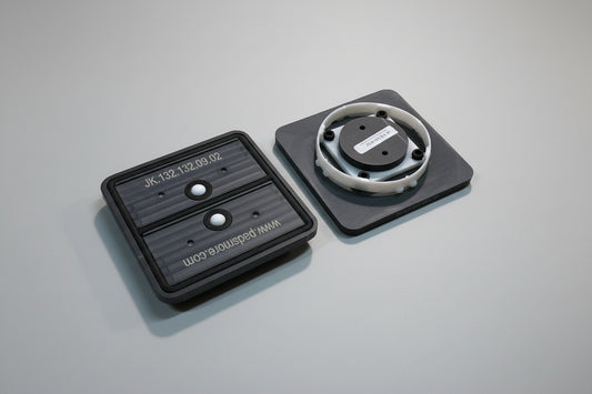 CNC Replacement Dual Top Pad 132*132 - 9mm Height
