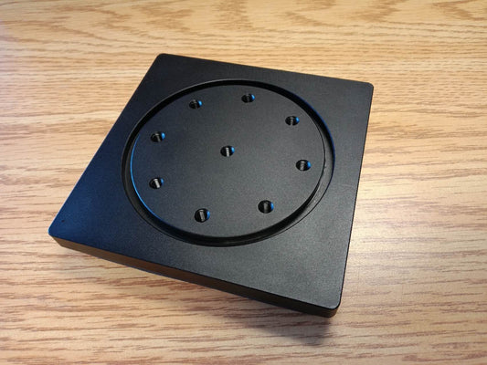 CNC-Base for free-standing flat table 132*132 - 16mm Height (Aluminium/RF)