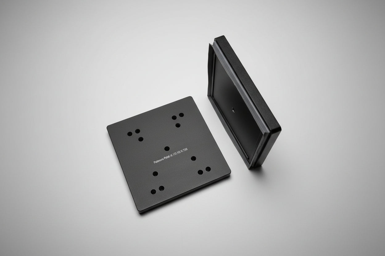 CNC-Base for free-standing flat table 132*132 - 16mm Height (Aluminium)