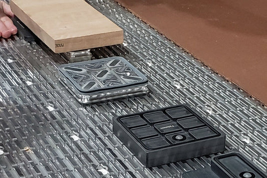 CNC Suction Blocks for matrix flatbed 132*132 -  25mm Height (SCM)