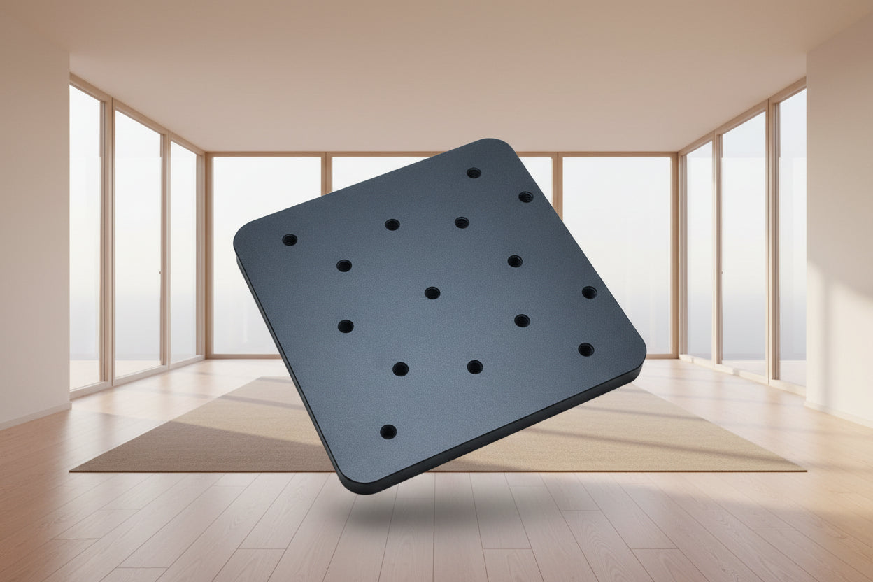 CNC-Base Adaptor 133*133 - 12mm Height (Aluminium)