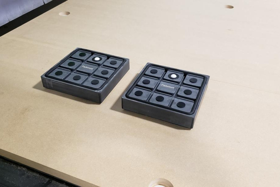CNC Suction Blocks Free Standing for flatbed 146*146 - 25mm Height