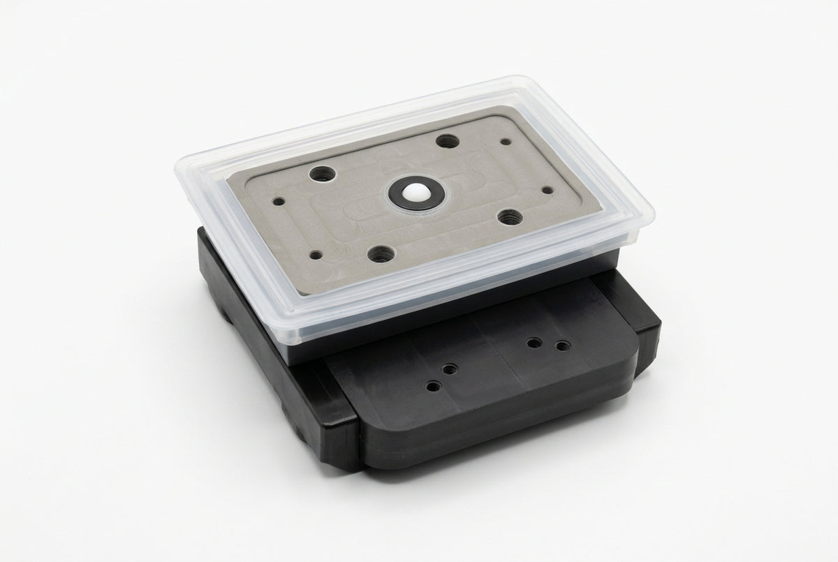 CNC Suction Blocks for circuit systems with rubber top 160*115 - 50mm height (Fixed)