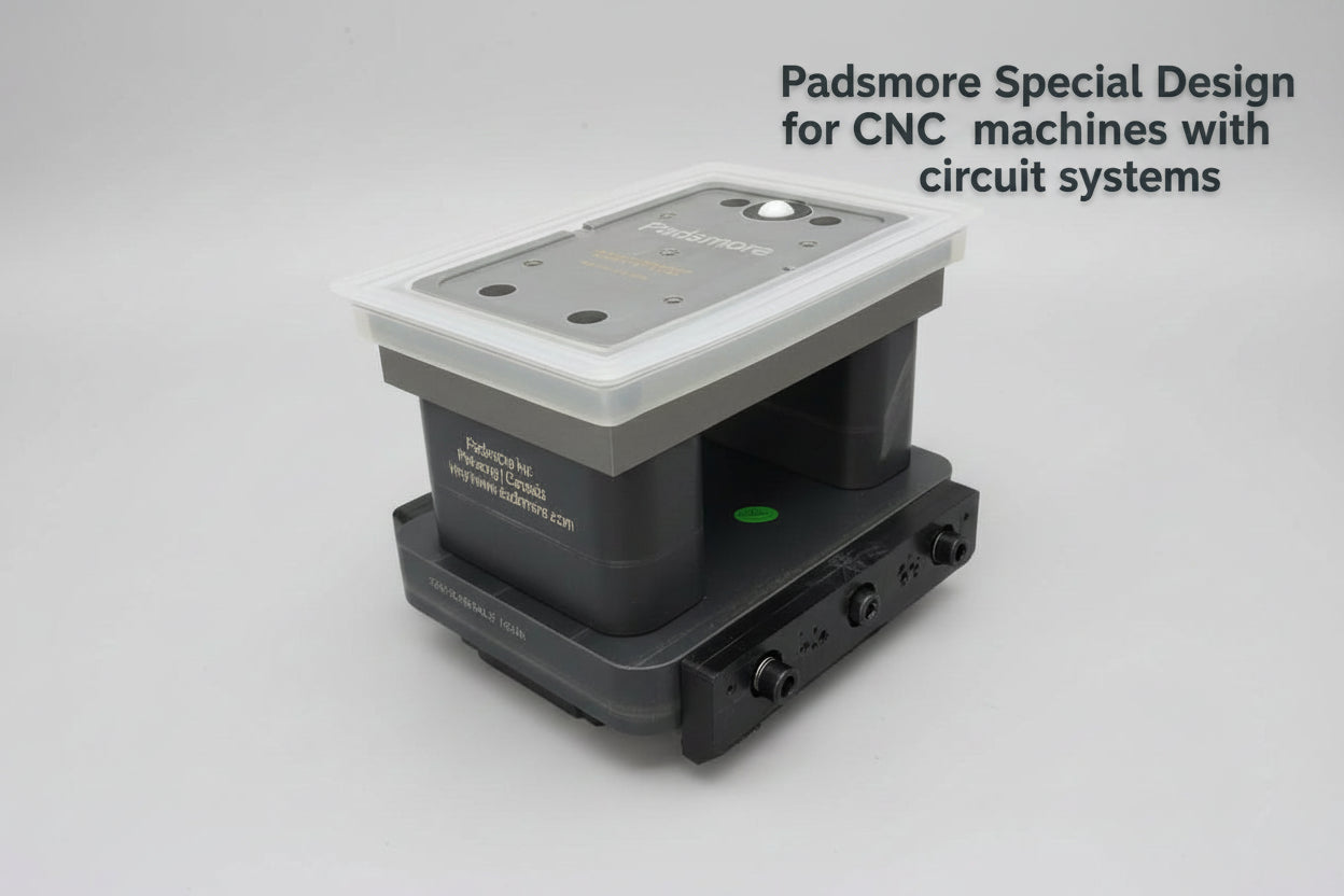 CNC Suction Blocks for circuit systems 160*115 - 100mm height (Rubber Top,Fixed)