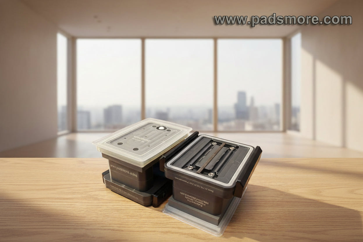 CNC Suction Blocks for circuit systems 160*115 - 100mm height (Rubber Top,Fixed)