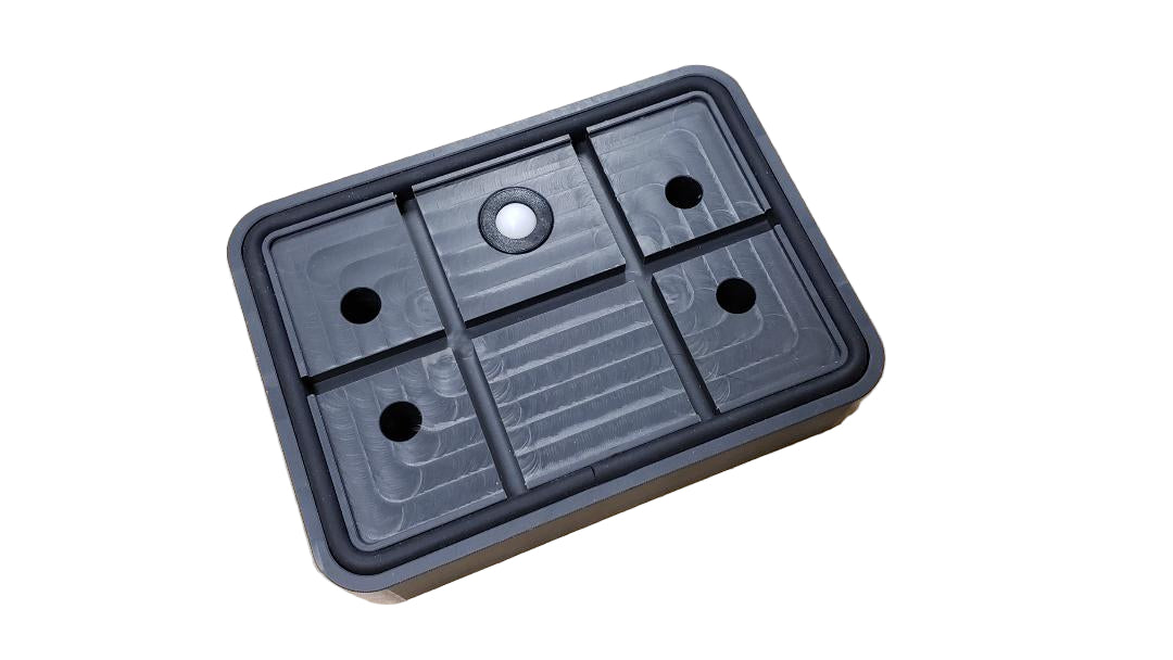 CNC-Top Pad for circuit system 116*160-29mm Height