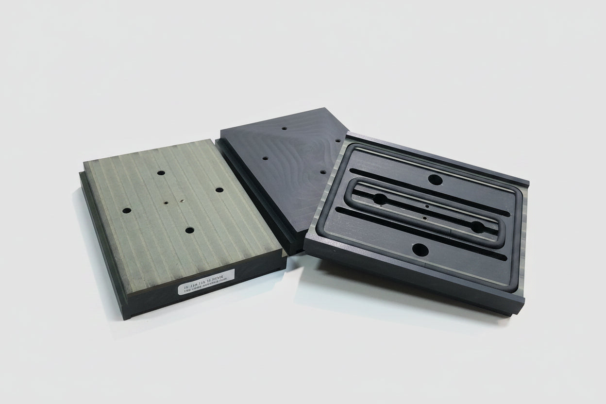CNC-Universal Hard Rubber Base for circuit system 128*160-21mm Height (Rotating)