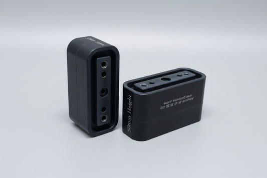 CNC - Mid Adaptor 90*35 - 50mm height