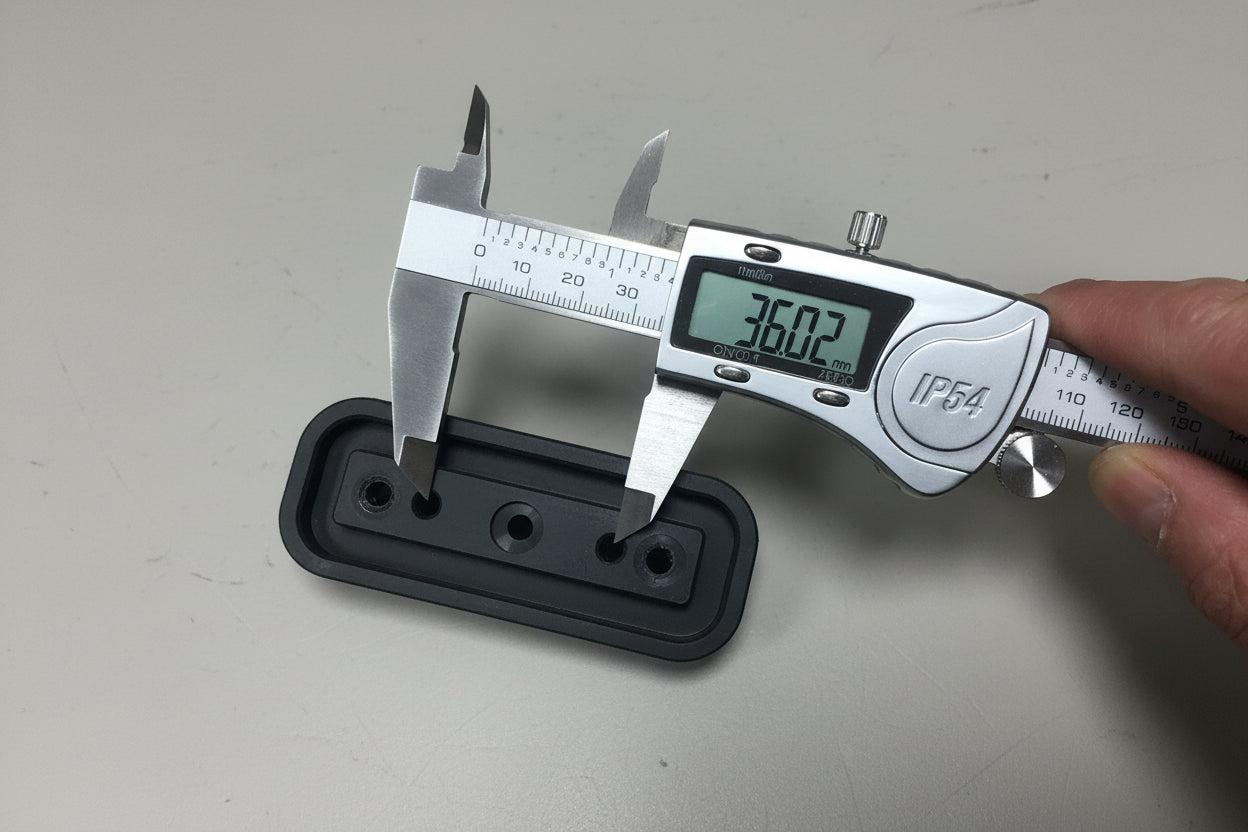 CNC - Mid Adaptor 90*35 - 50mm height