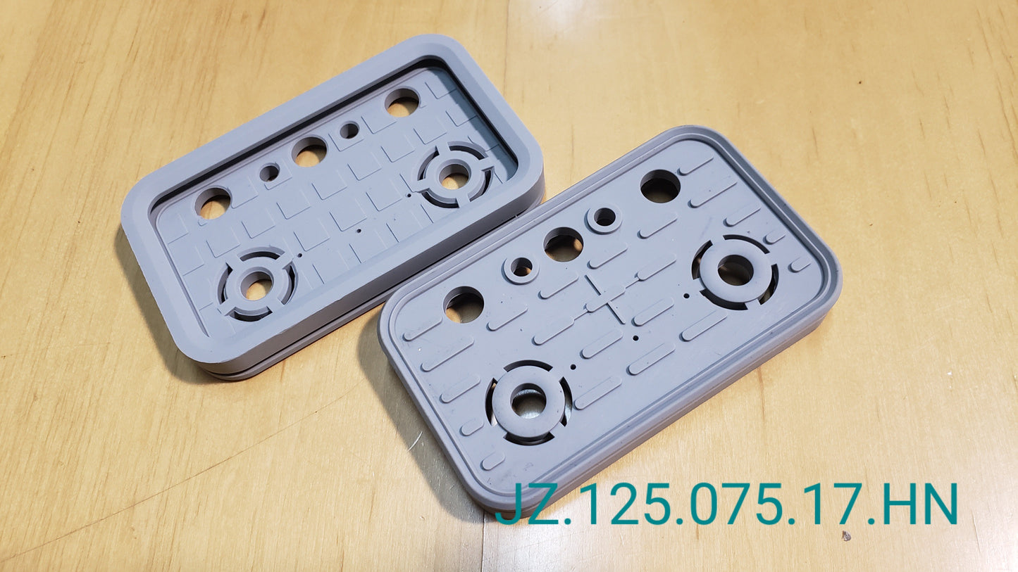 CNC - Rubber Pad 125*75mm for circuit system (Homag)