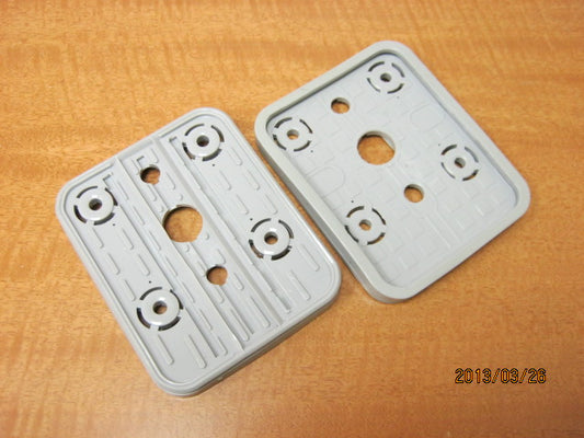 CNC - Rubber Pad 139*114mm for circuit system (Bottom/3 Holes)