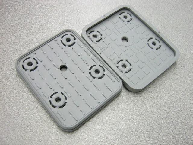 CNC - Rubber Pad 139*114mm for circuit system (Top/1 Hole)