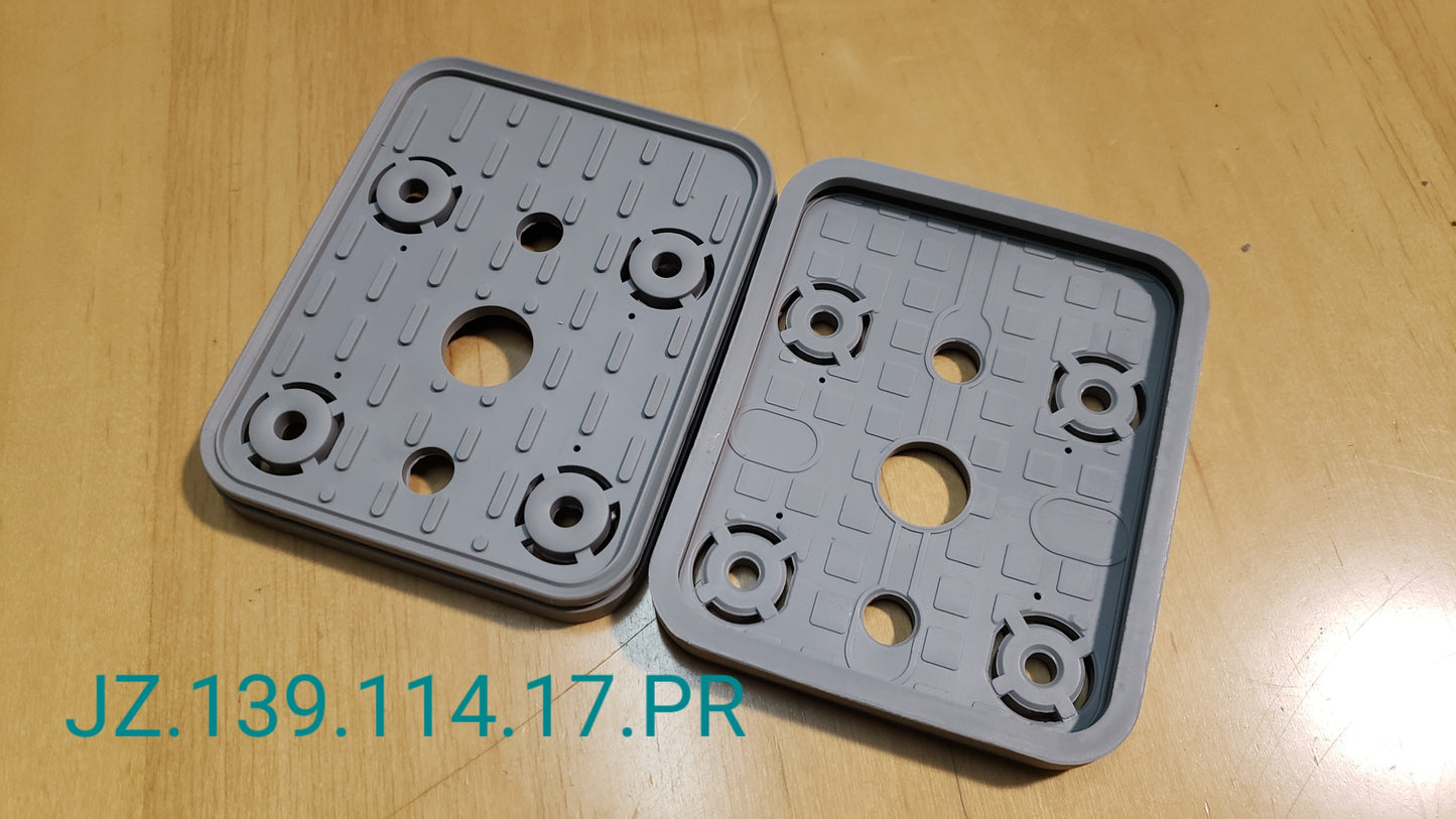 CNC - Rubber Pad 139*114mm for circuit system