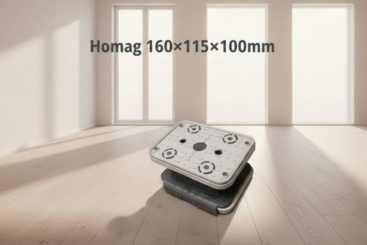CNC-Rubber Block for circuit system 115*160-100mm Height (Homag)