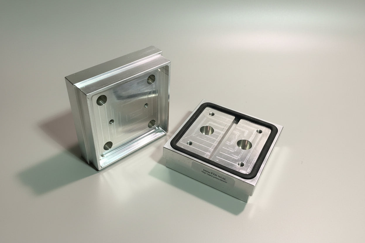 CNC Suction Block 96*96 - 30mm Height (Aluminum)