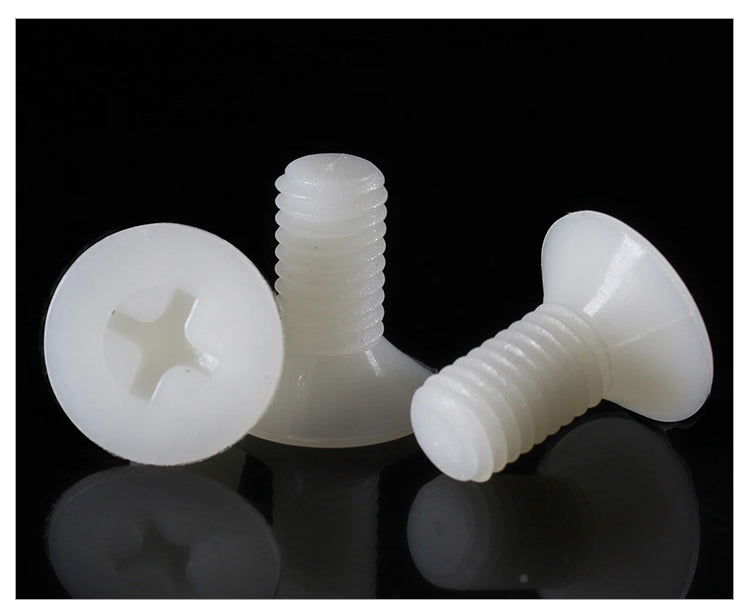 Shop - Socket Cap Screw Plastic M8x15mm Flat Head