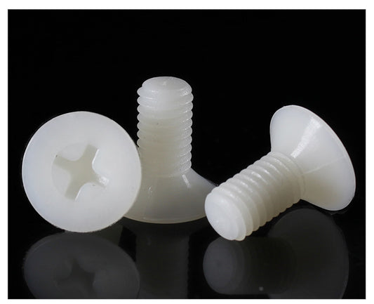 Shop - Socket Cap Screw Plastic M8x15mm Flat Head