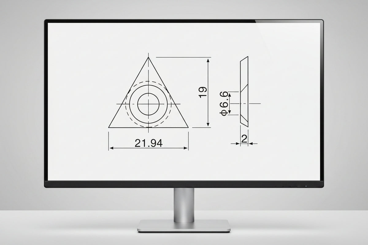 Edgebander - Triangle Insert 22*19*2mm