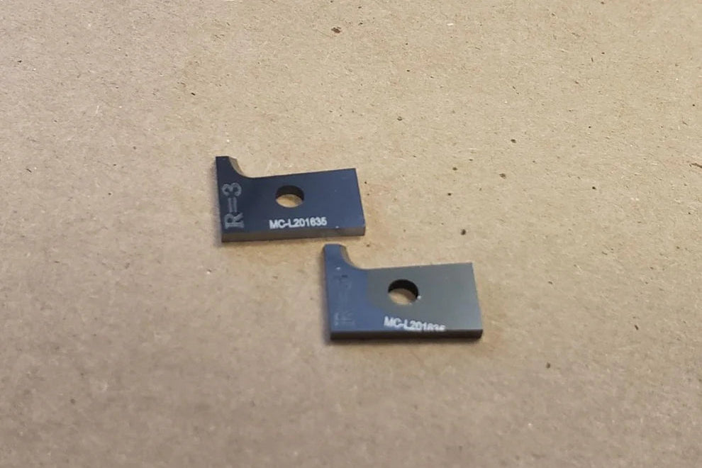 Edgebander - Carbide Insert Knife 19.6*15.2*2mm R3 - Right Hand