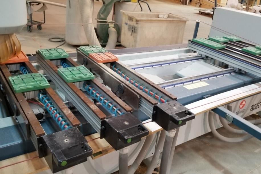 CNC Suction Pad for Masterwood machines 160*160 -24mm Height (PS)