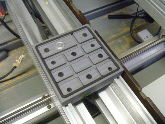 CNC Suction Pad for Biesse machines 160*160 - 24mm Height (11 Cells)