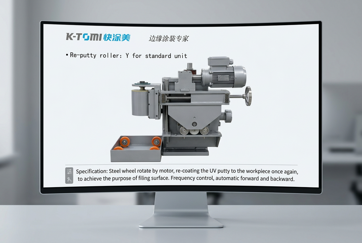 Edgebander - Edge Coating & Sanding Machine (For Soildwood and MDF)