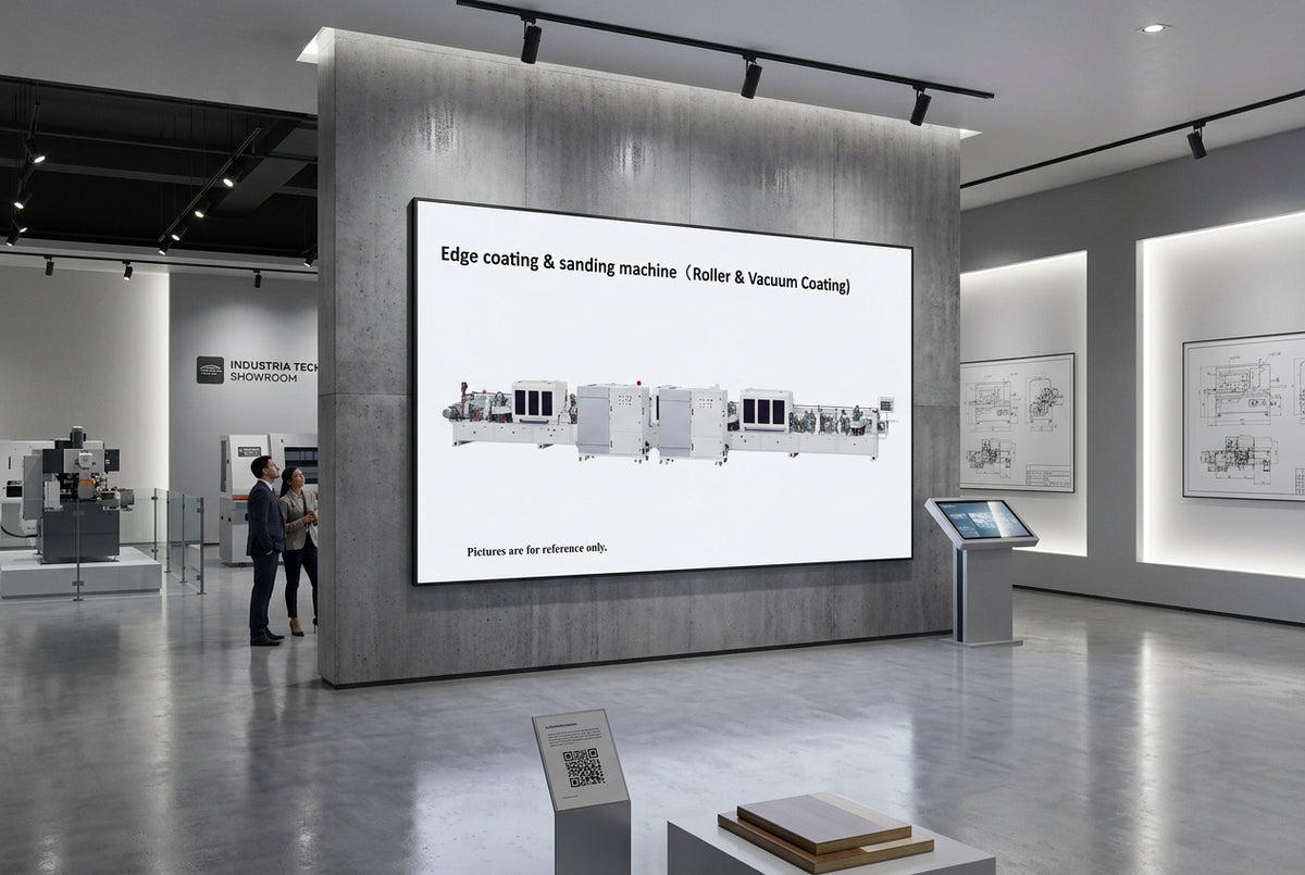 Edgebander - Edge Coating & Sanding Machine (For Soildwood and MDF)