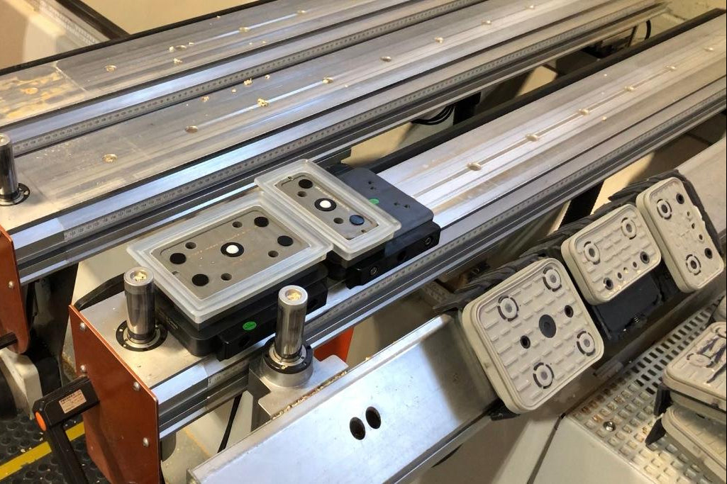 CNC Suction Blocks for circuit systems 160*115 - 50mm height (Rubber Top,Fixed)