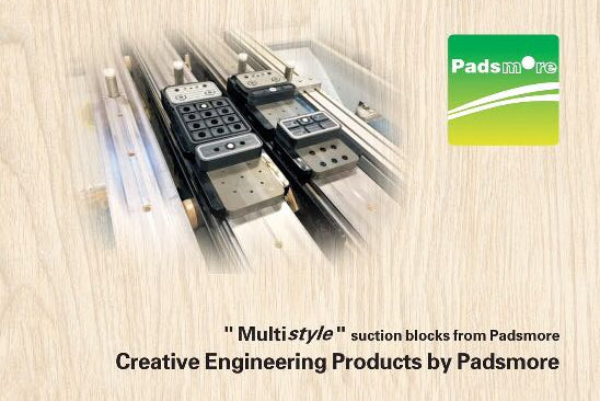 CNC Dual Suction Block for circuit system 160*35/35 -50mm Height (Fixed/Adjustable)