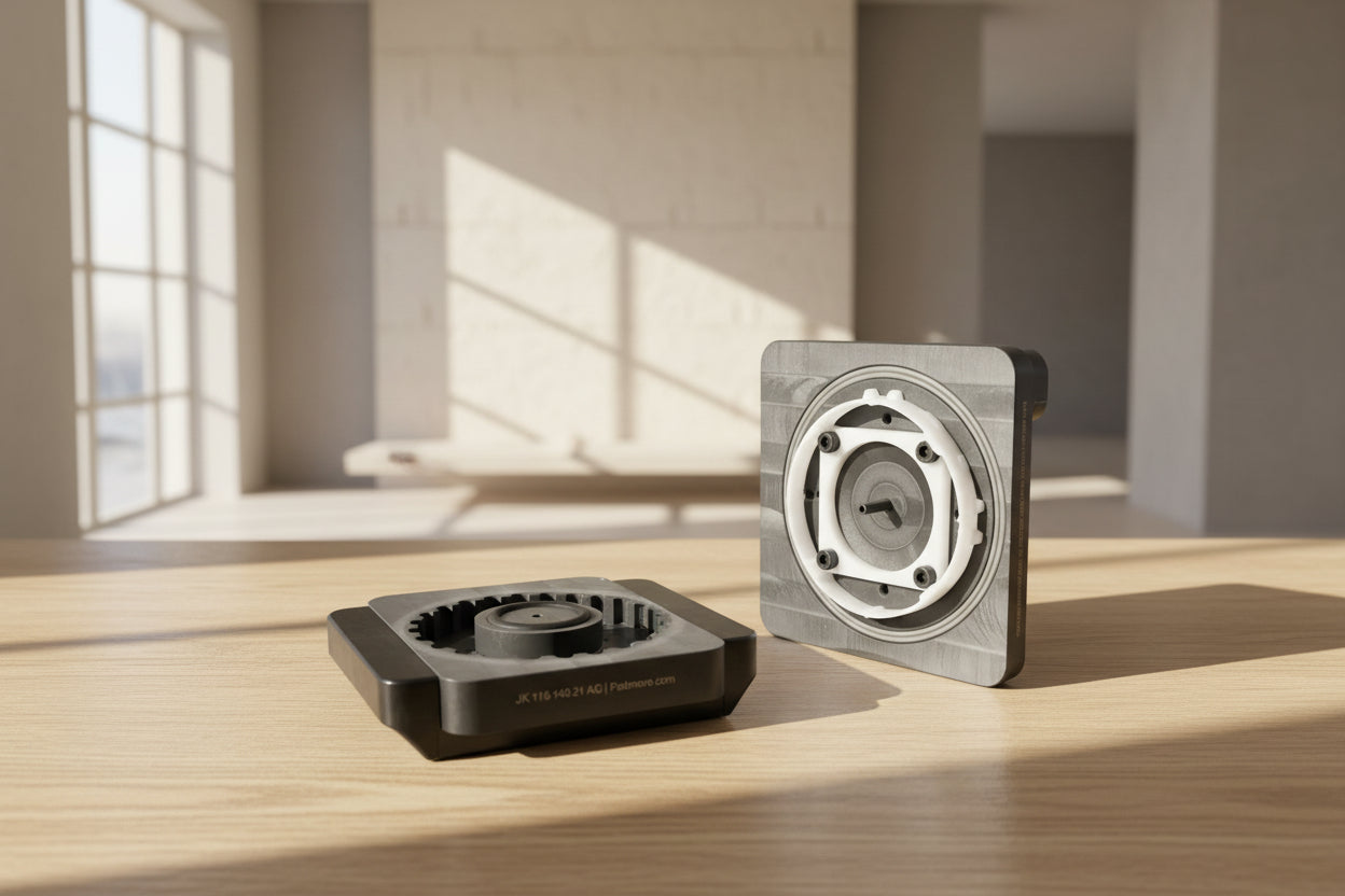CNC Suction Blocks for circuit systems 146*30 - 50mm height (Rotating)
