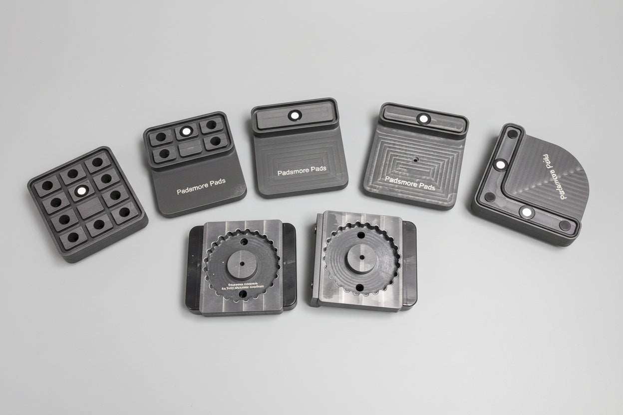 CNC L Type Suction Pads for Morbidelli 132*35 - 50mm height (TVN Style/Rotating)