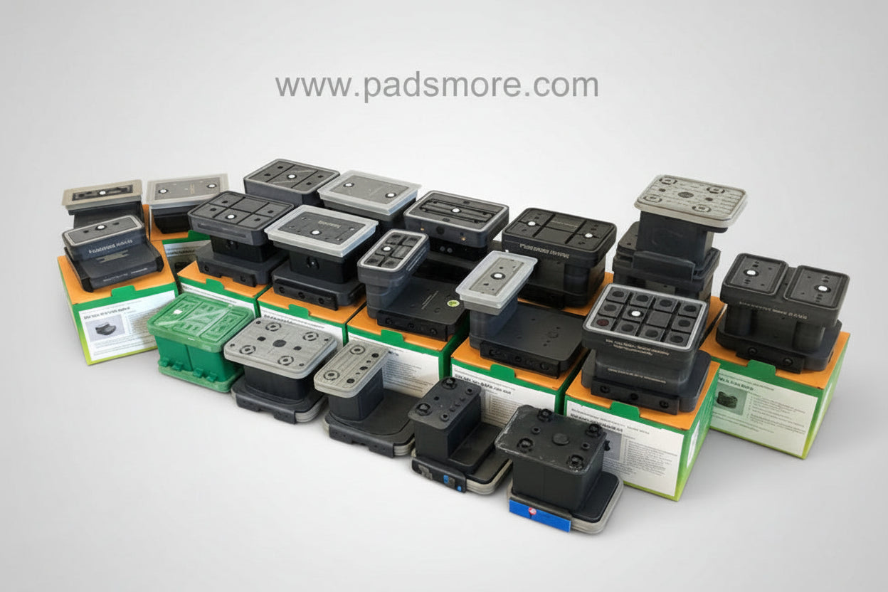CNC Suction Blocks for Circuit Systems 132*146 - 100mm height