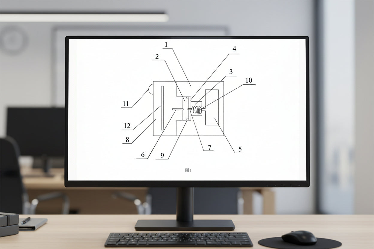 CNC - Mid Adaptor with VM sensor 118*67 - 50mm height