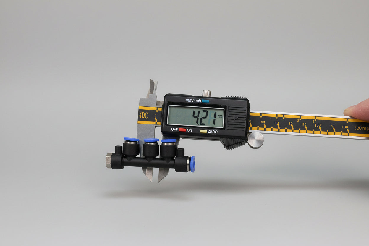 Tool - Pneumatic 5 Way Quick Fitting 6mm>>>4mm