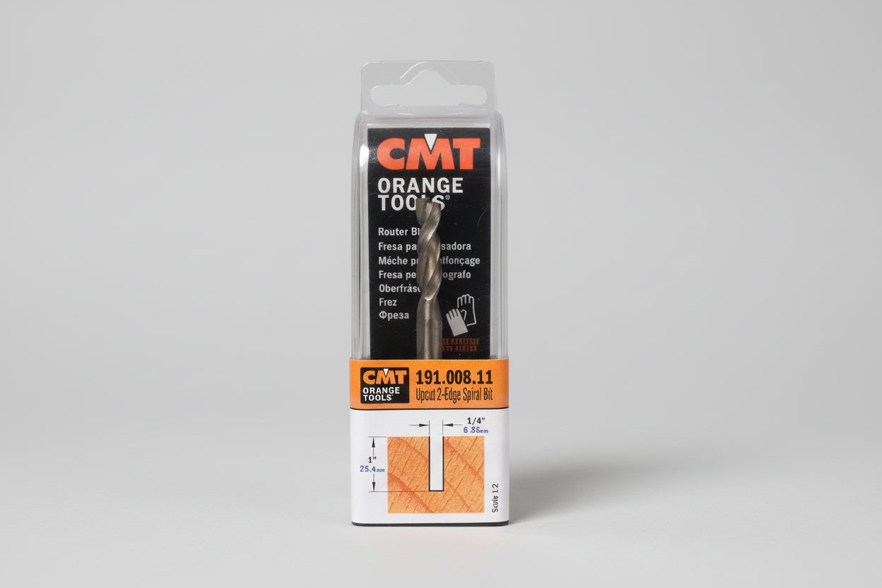 Tool - CMT Upcut Spiral Bit 1/4"