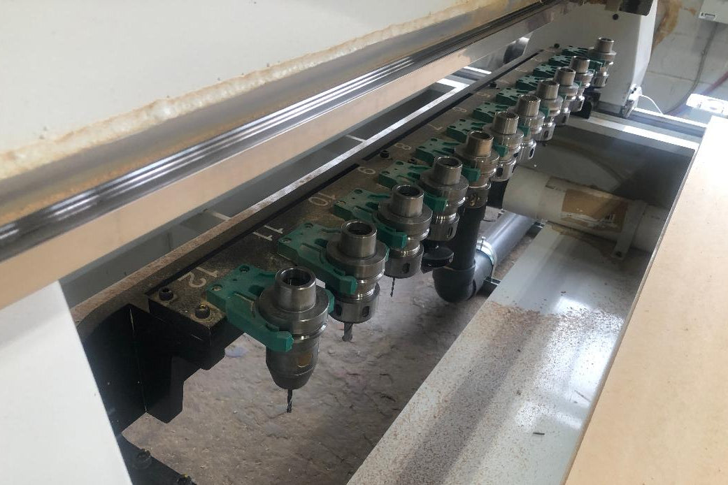 Machine Toolholder Fork - For HSK63 (Green)