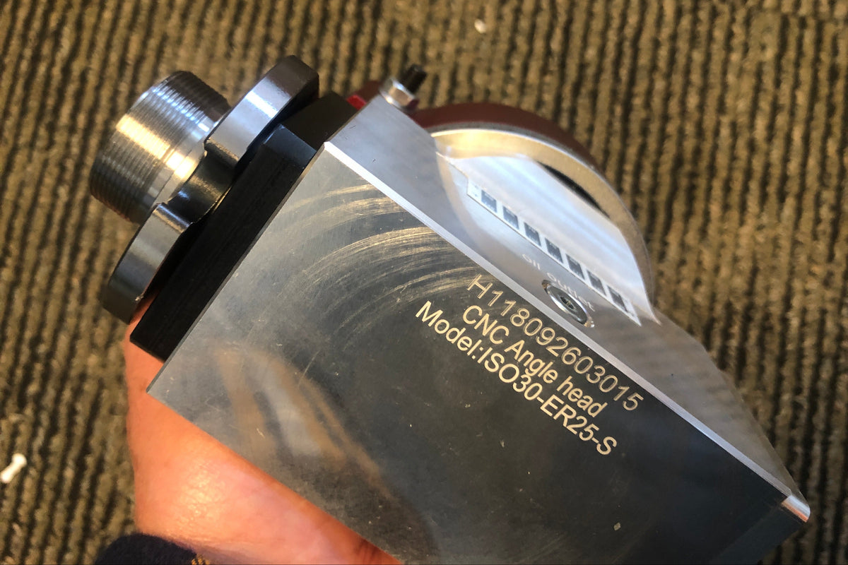 Machine Toolholder ISO30 - Right Angle Aggregate Heads with ER25