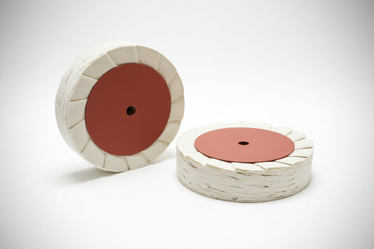 Edgebander-Buffing pads with round center - id12*od150*t35mm