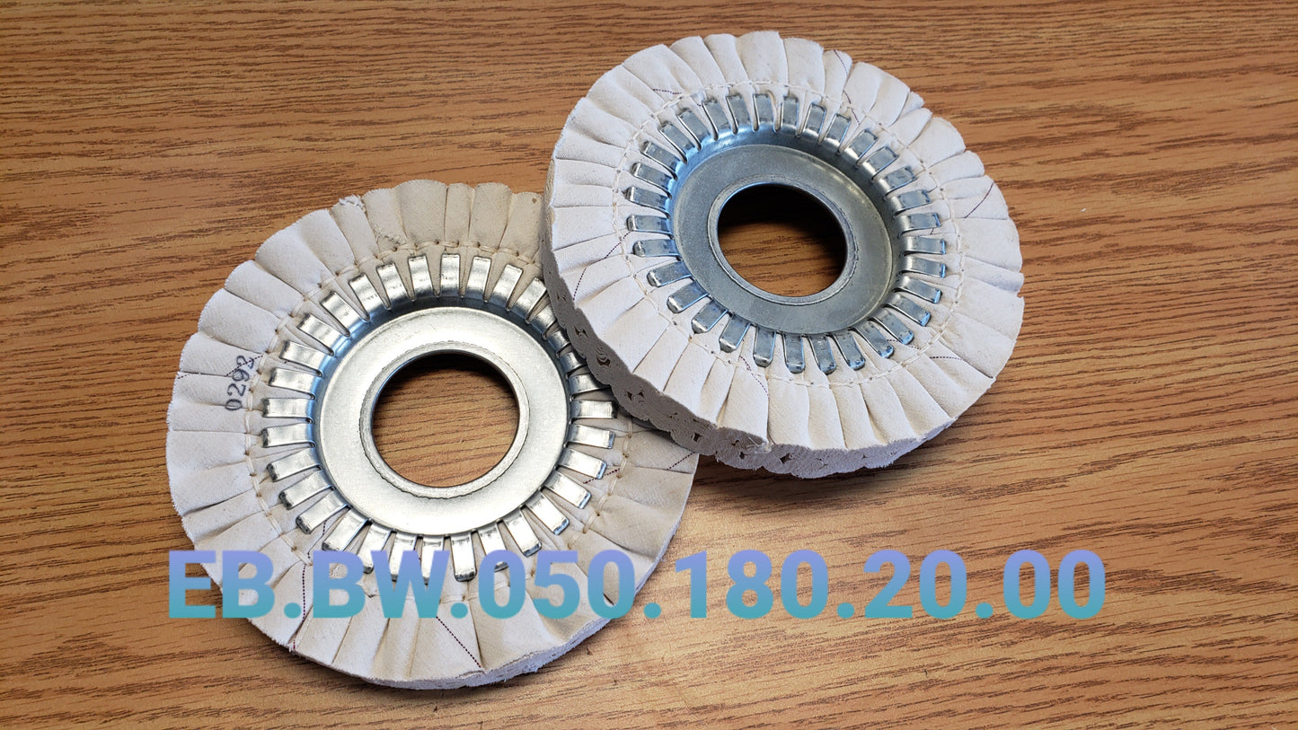 Edgebander-Buffing Pad S Type with round hole - id50*od180*t20mm