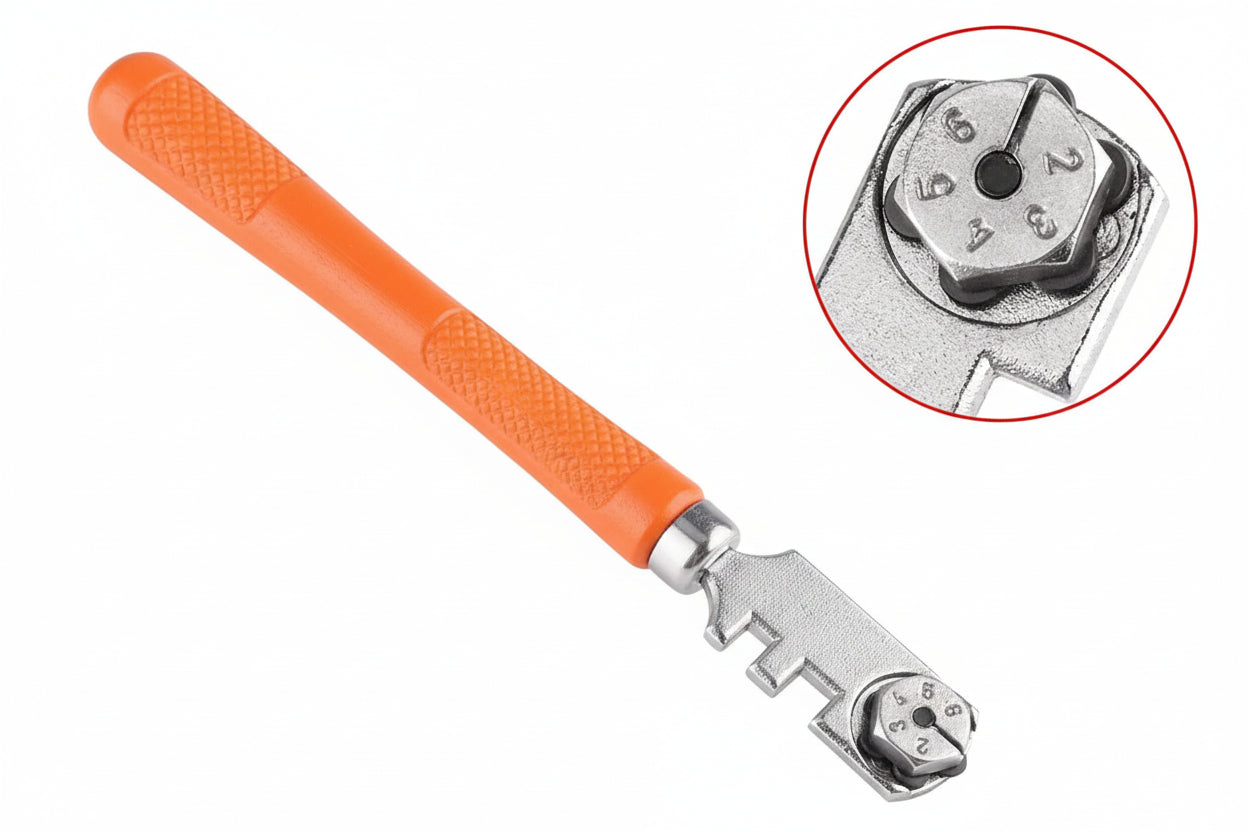 Glass Cutter Kit - 6 Wheel / 30mm